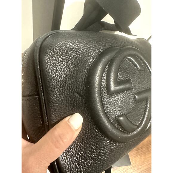 Gucci Soho Disco Black Leather Bag - EUC, box, dust bag, receipt plus inclusions - Picture 9 of 12